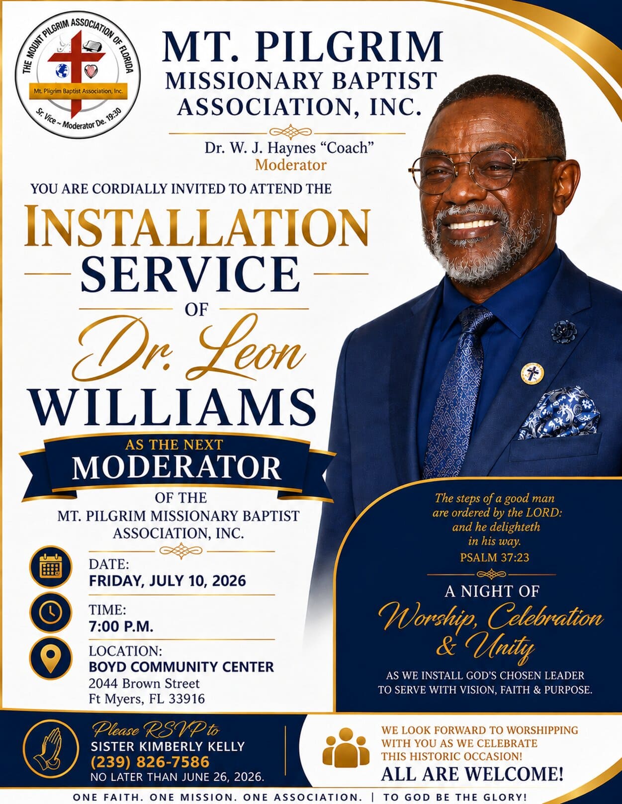 Service Installation of Leon Williams